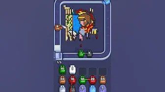 Pixel Flow Level 915 grid layout and solution screenshot
