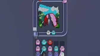 Pixel Flow Level 930 grid layout and solution screenshot