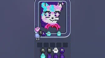 Pixel Flow Level 942 grid layout and solution screenshot