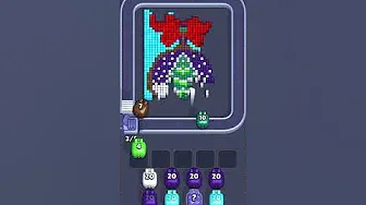 Pixel Flow Level 950 grid layout and solution screenshot