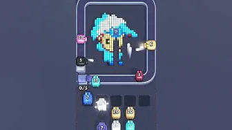 Pixel Flow Level 957 grid layout and solution screenshot