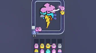 Pixel Flow Level 958 grid layout and solution screenshot