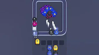 Pixel Flow Level 964 grid layout and solution screenshot