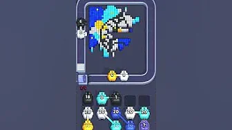 Pixel Flow Level 971 grid layout and solution screenshot