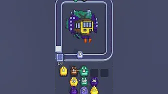 Pixel Flow Level 977 grid layout and solution screenshot