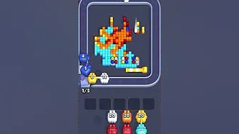 Pixel Flow Level 983 grid layout and solution screenshot