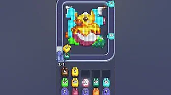 Pixel Flow Level 991 grid layout and solution screenshot