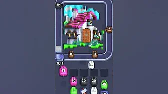 Pixel Flow Level 995 grid layout and solution screenshot