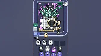 Pixel Flow Level 996 grid layout and solution screenshot